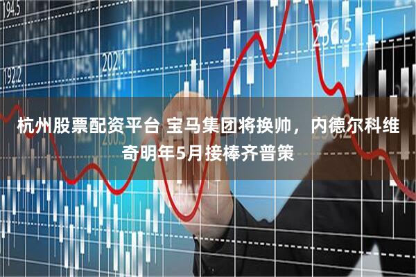 杭州股票配资平台 宝马集团将换帅，内德尔科维奇明年5月接棒齐普策