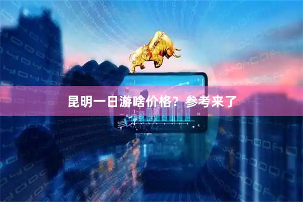 昆明一日游啥价格？参考来了